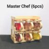 6pcs Spice Rack with Spoon