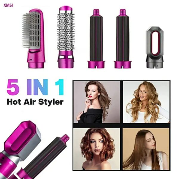 5 in 1 Hair Dryer Hot Comb Set