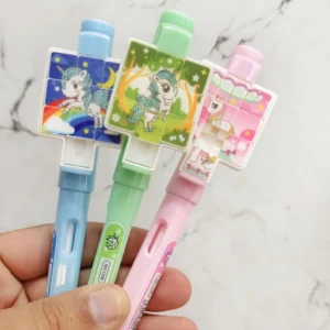 Puzzle Gel Pen, Unicorn Puzzle Pen For Kids