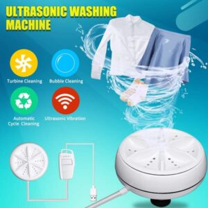 Mini Portable USB Operate Washing Machine Turbine with Box