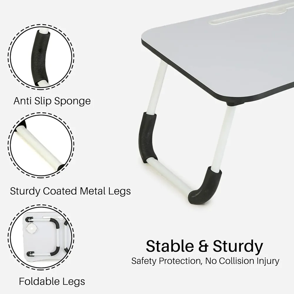 Multipurpose Foldable WhiteBoard *Study Table* With 2 Markers and Duster - Image 5