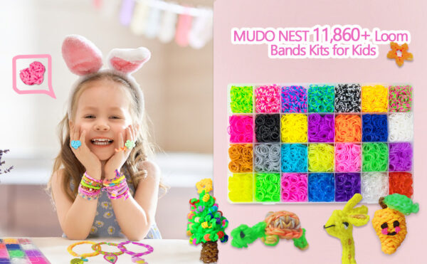 LOOM BANDS KIT for KIDS ACTIVITIES