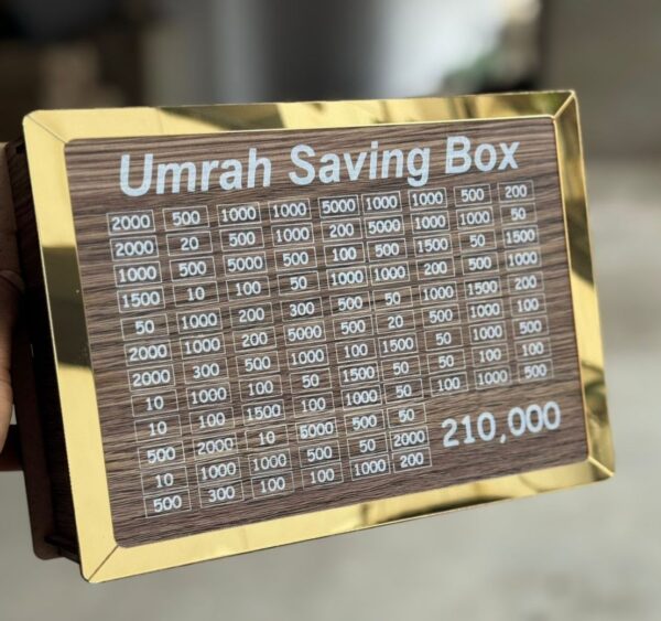 Umrah Saving Box