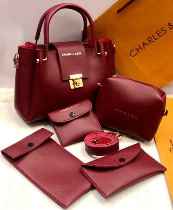 C&K 5 pcs Lock Style Bag