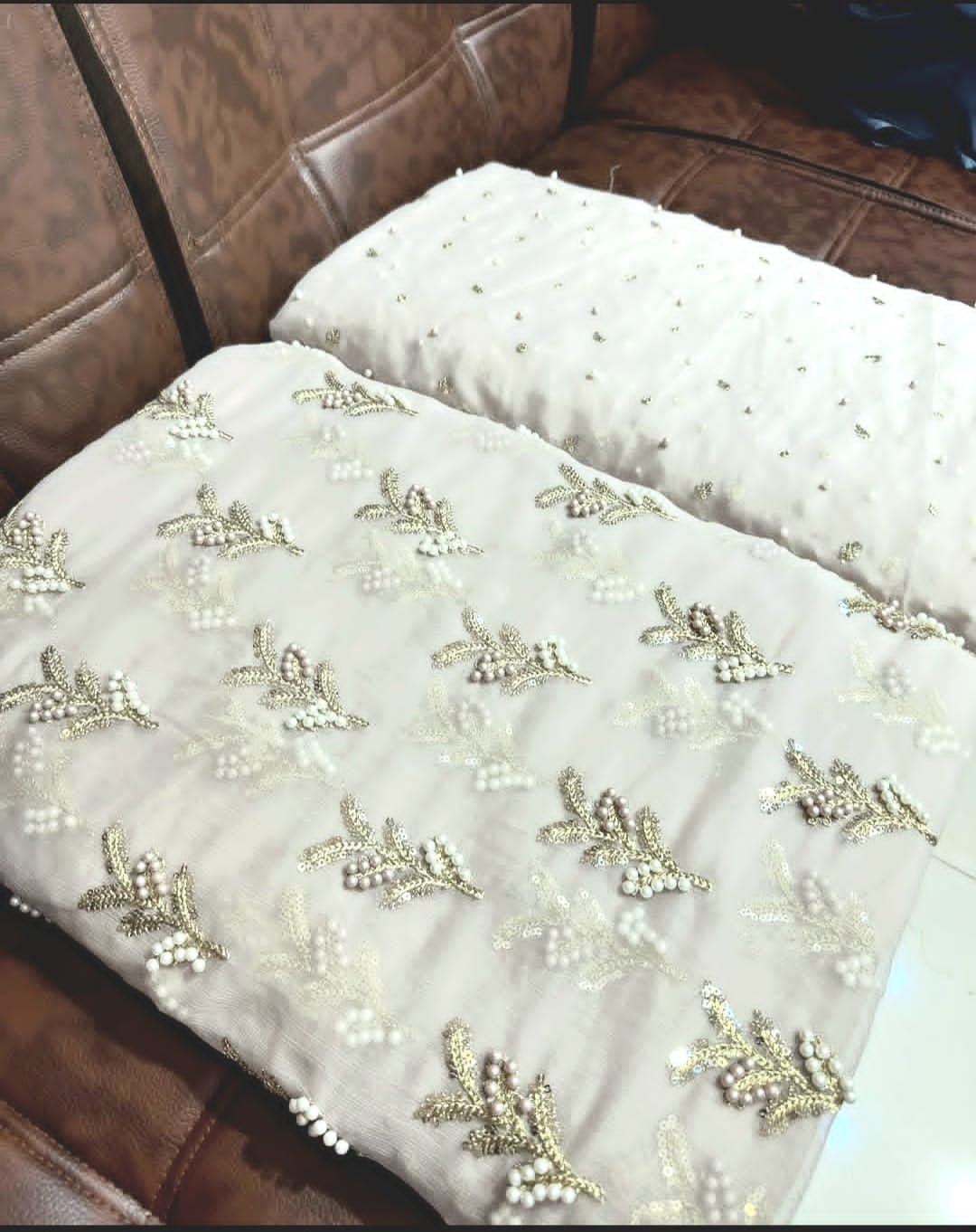 Al-MaiRaj Unstitched Fancy 3 piece Collection - Image 4