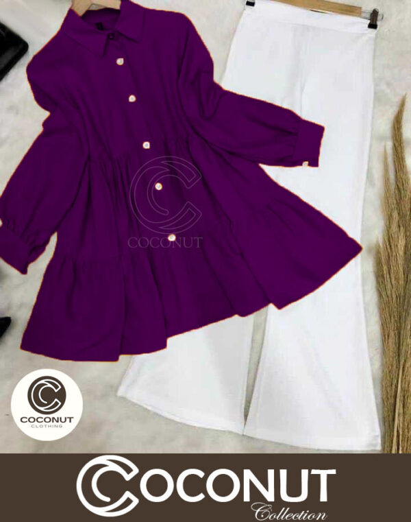 Western Style Shirt Flapper 2PCs