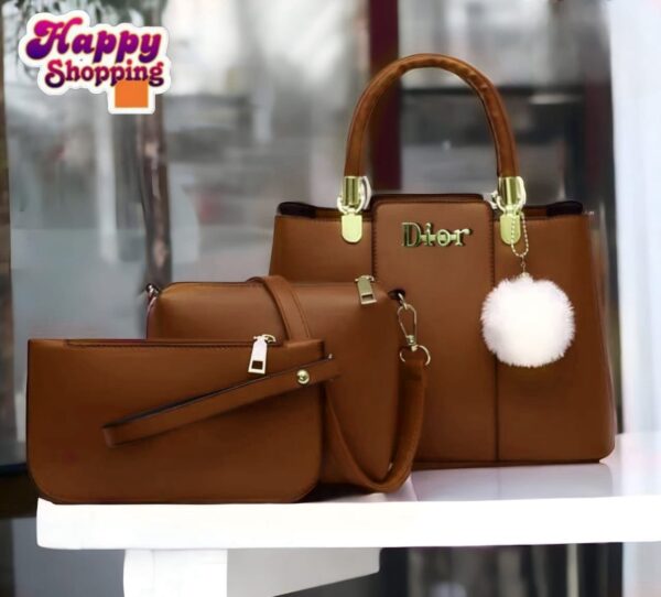 Christian Dior 3 Pcs Bag - Image 8