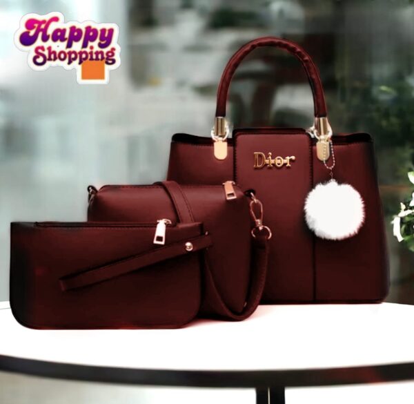 Christian Dior 3 Pcs Bag - Image 5