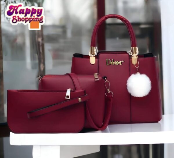 Christian Dior 3 Pcs Bag