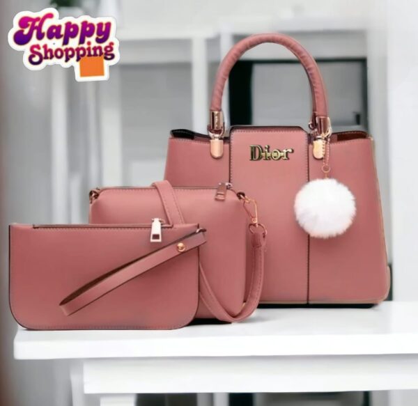 Christian Dior 3 Pcs Bag - Image 3
