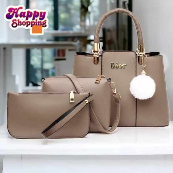 Christian Dior 3 Pcs Bag - Image 2