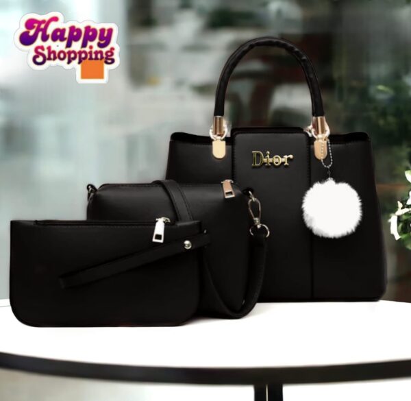 Christian Dior 3 Pcs Bag - Image 4