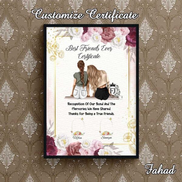 CUSTOMIZE NIKKAH CERTIFICATE - Image 14