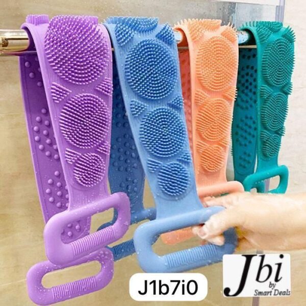 Silicone Bath Body Brush Scrubber Soft Rubbing - Image 2
