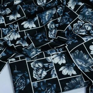 ZARA SHAHJAHAN BLACK PRINTED LAWN COLLECTION