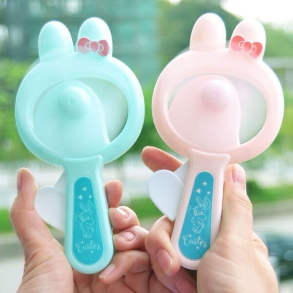 Mini Manual Push Handheld Portable Traveling Fan - Image 2