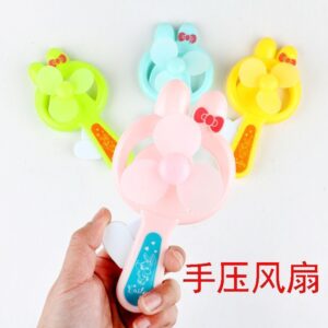Mini Manual Push Handheld Portable Traveling Fan