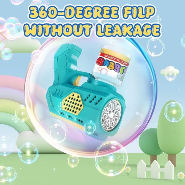 10 Holes Flashing Bubble Gun - Image 6