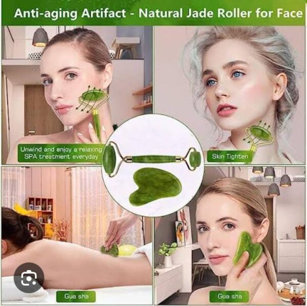 JADE ROLLER & GUA SHA for FACE