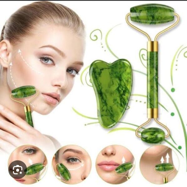 JADE ROLLER & GUA SHA for FACE - Image 3