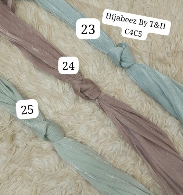 SILK SCARF HIJABEEZ by T&H COLLECTION - Image 8