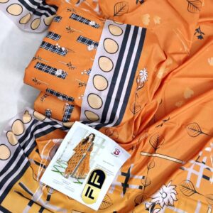 BIN SEED DIGITAL PRINTED LAWN COLLECTION 25’’ 3 Piece