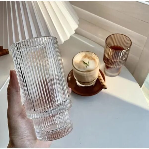 Drinking Glass with Wooden Lid & Straw - Image 5