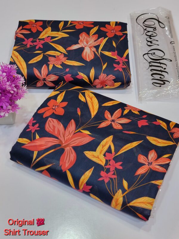 CROSS STITCH ALLOVER 2 PIECE SEPARATES LAWN Collection VOL-1 2025 - Image 4