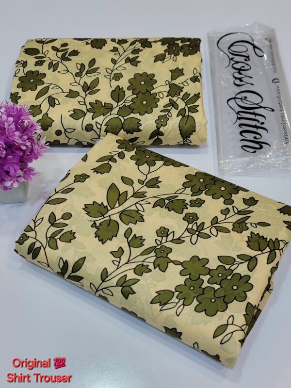 CROSS STITCH ALLOVER 2 PIECE SEPARATES LAWN Collection VOL-1 2025 - Image 6