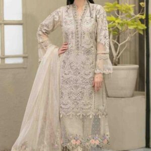 MARIA B ORGANZA NET With SEQUENCE WORK 3 PIECE UNSTITCHED COLLECTION