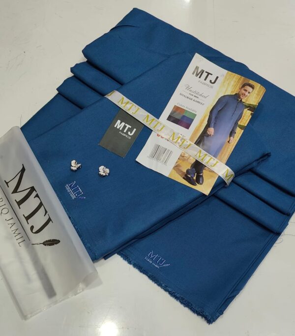 MTJ  FABRIC UNSTITCHED for MEN'S SHALWAR KAMEEZ COLLECTION - Image 2