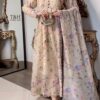T&H COLLECTION PRINTED CHIFFON STITCHED MAXI