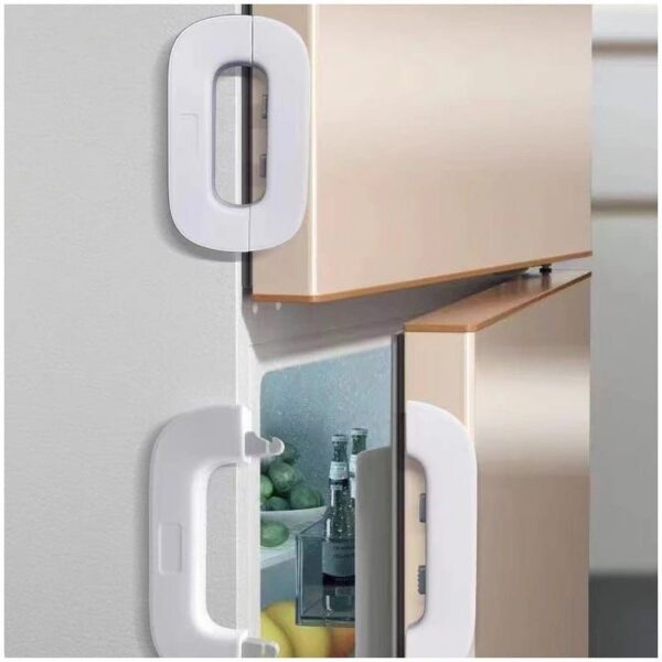 Refrigerator Lock for Child Safety Cabinet Lock Fridge Freezer Door Lock - Image 2