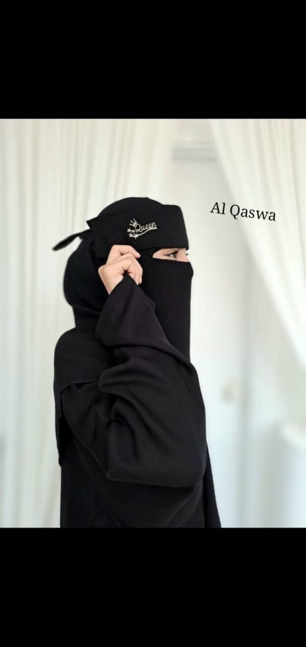Buqran Embroidery Saudi Niqab