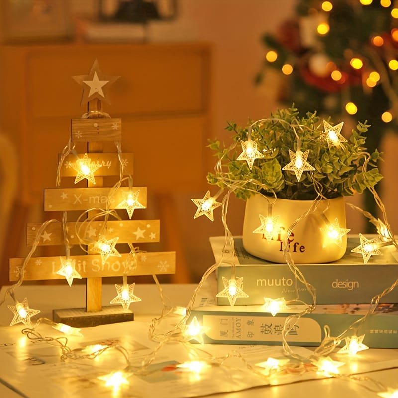 Star Lights,Star String Lights for Bedroom Twinkle Lights LED