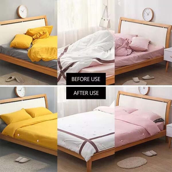 4PCS BedSheet Quilt Clip Anti Slip Blanket Buckles