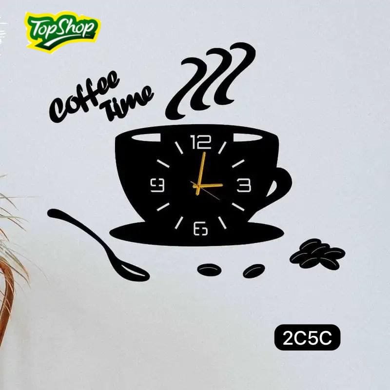 Cup of Coffee Wall Clock