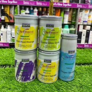 5 in 1 Dermacos Facial Set with Dermacos Ampule Each Jar 200gm