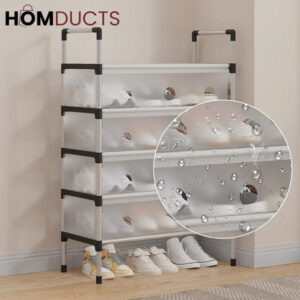 5 Layer Dust Proof Shoes Rack