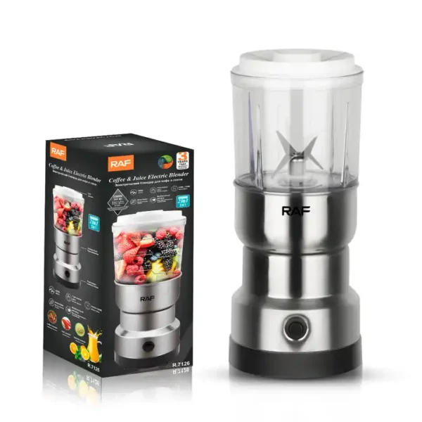 RAF Coffee & Juicer Electric Blender 2in1 - Image 2