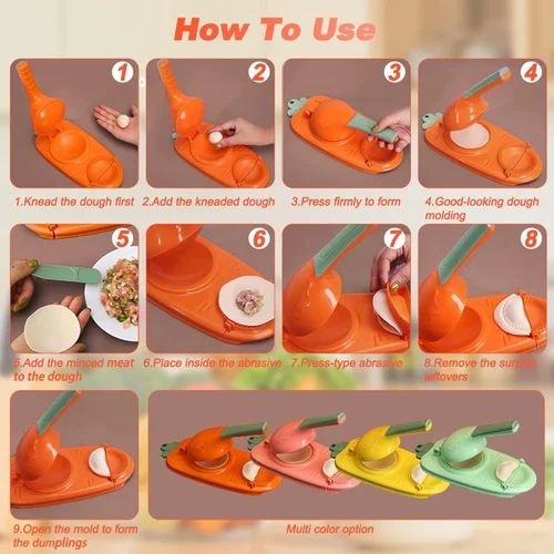 2 IN 1 DUMPLING SAMOSA MOLD - Image 4