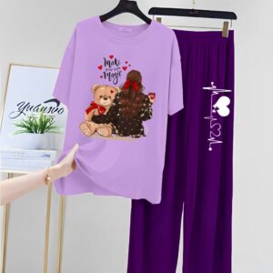 Printed Night Suits for Women's | Purple Series