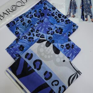 BAROQUE Luxury Digital Premium Printed All Over AirJet Lawn 03 Piece Summer Collection Vol- 2025