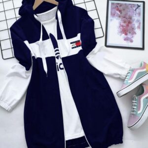 DOUBLE FLEECE ZIPPER HOODIE