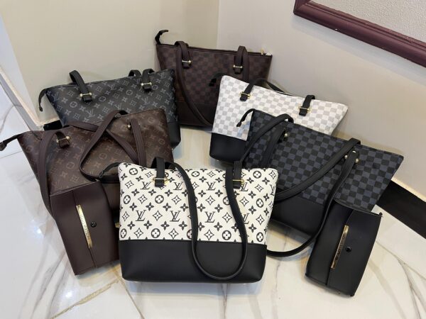 LV HIGH QUALITY TOTE BAGS With CLUTCH WALLET