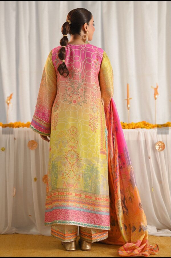 Presenting Ansab Jhangir 3 Piece Swiss Lawn Embroidered With Gotta Work Collection 2025 - Image 5