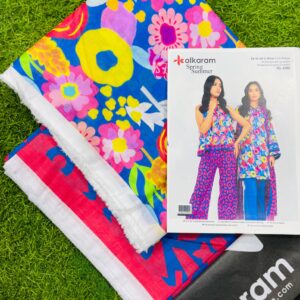AL-KARAM DIGITAL PRINTED PREMIUM LAWN COLLECTION 2 PIECE SHIRTS & DUPATTA