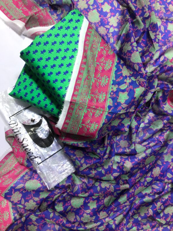 FARHA & FARIHA BY BINSAEED DIGITAL PRINTED 3 PIECE COLLECTION - Image 2
