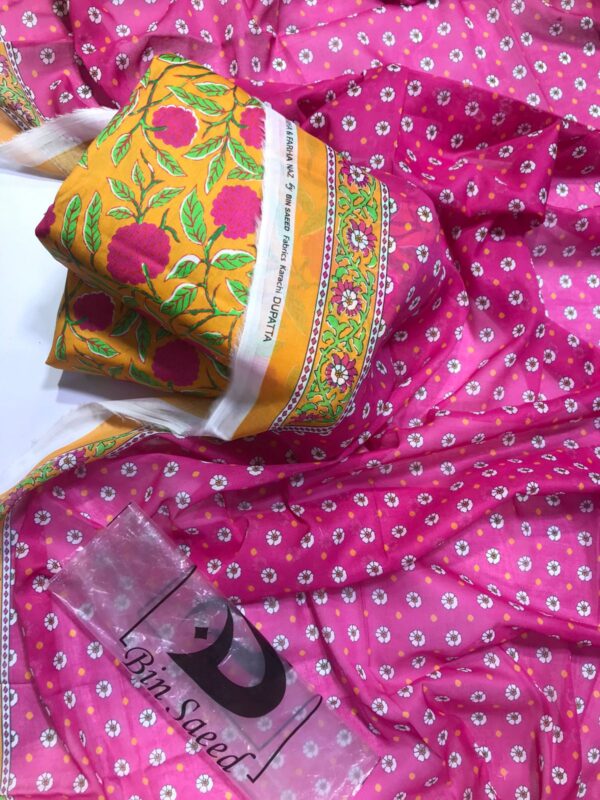 FARHA & FARIHA BY BINSAEED DIGITAL PRINTED 3 PIECE COLLECTION