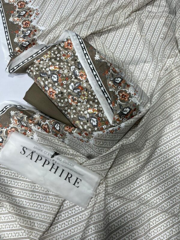 *Libas-ul-jannah* SAPPHIRE 3 PIECE LAWN COLLECTION 2025 - Image 5